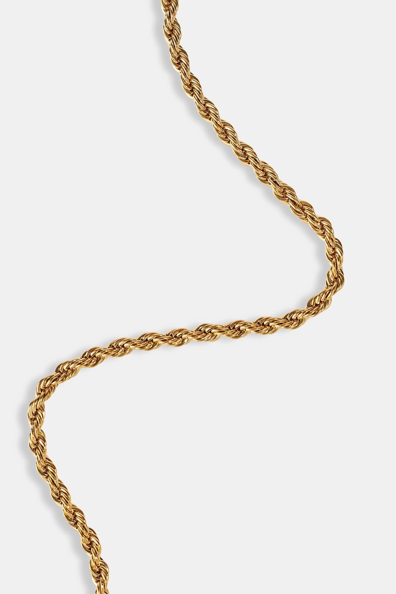 Cernucci 3mm Rope Chain - Gold - Image 3