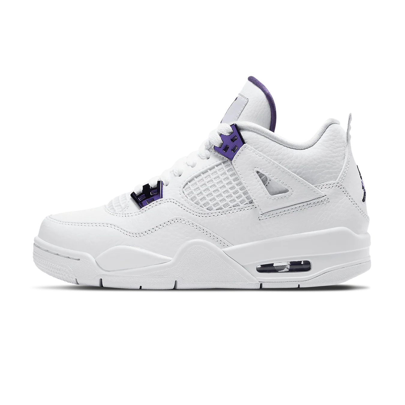 Air Jordan 4 Retro GS 'Purple Metallic'