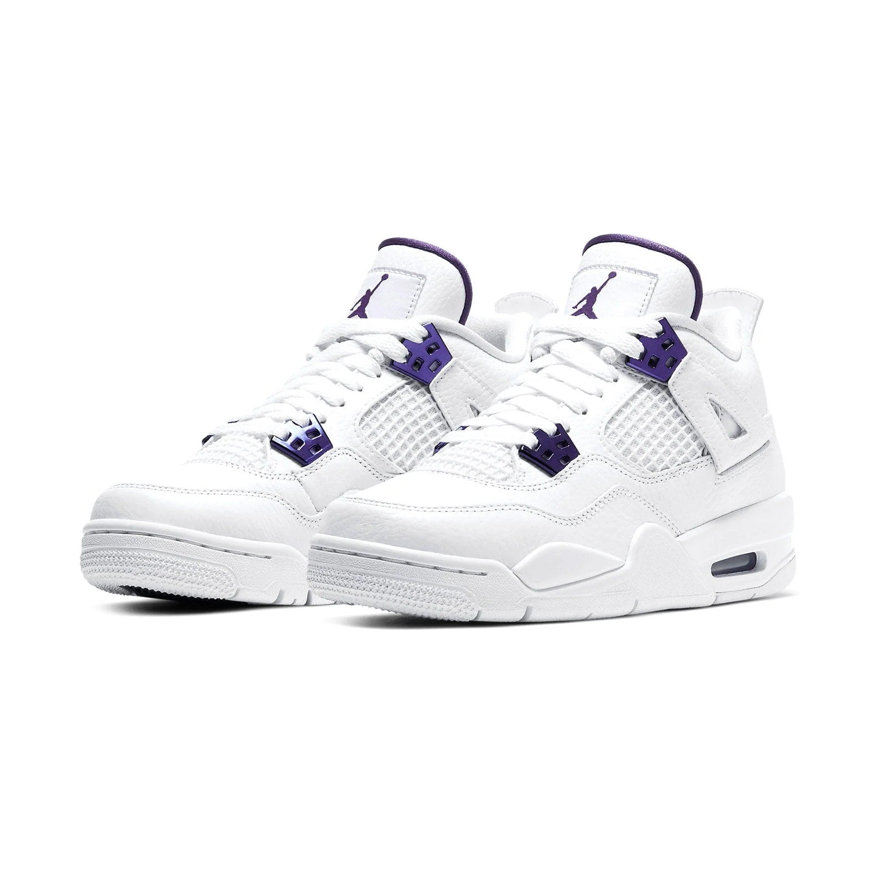 Air Jordan 4 Retro GS 'Purple Metallic' - Image 2