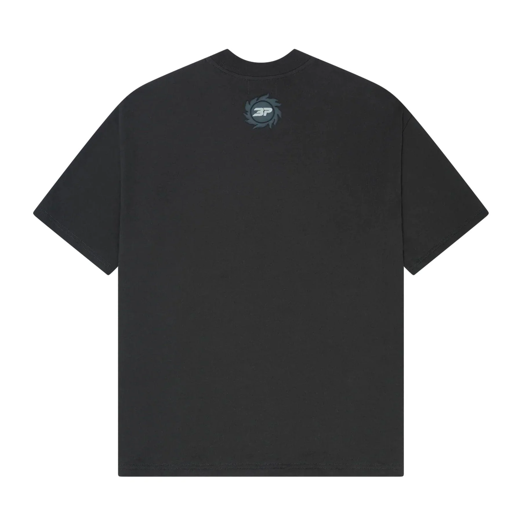 Broken Planet T-Shirt 'Falling Stars' - Soot Black - Image 2