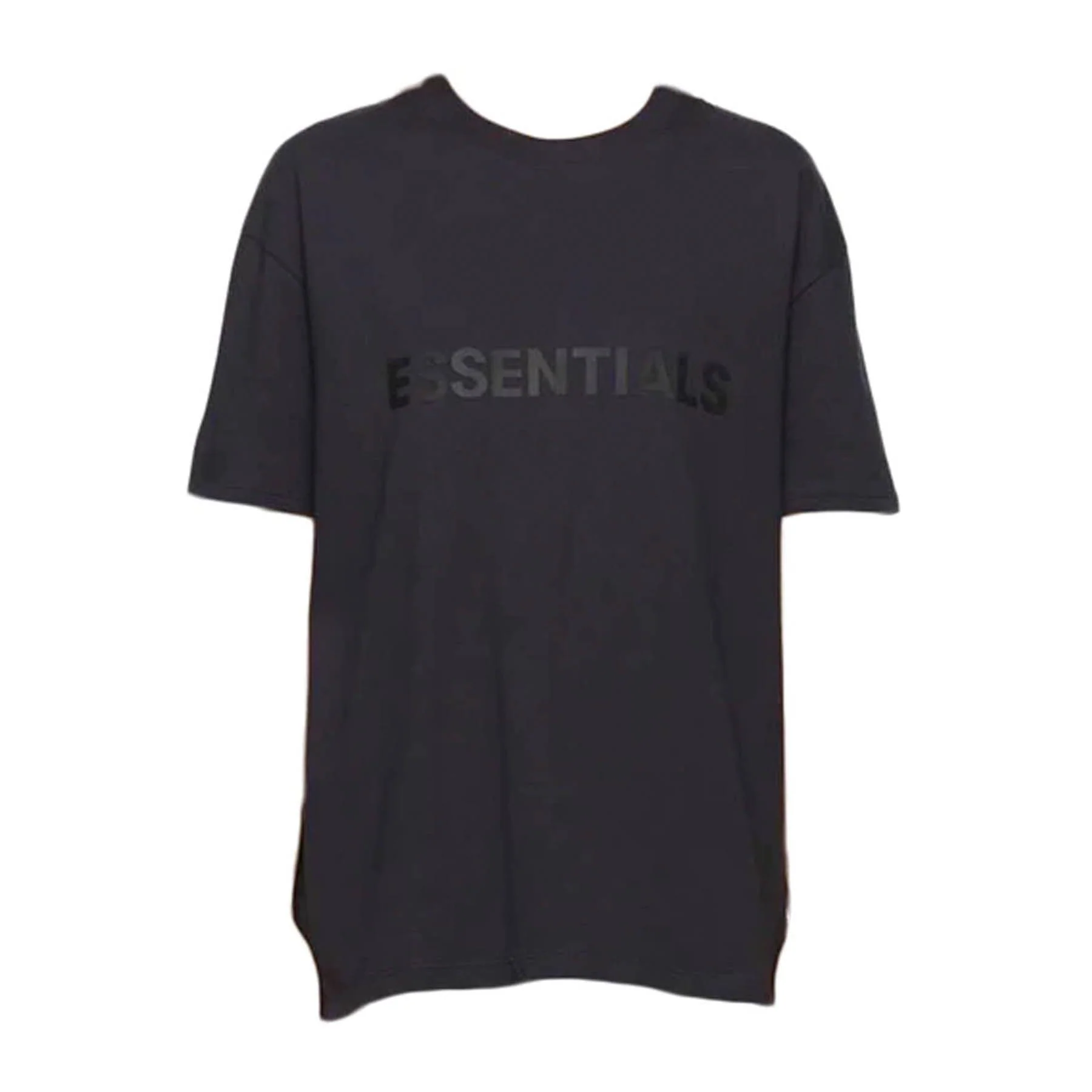 FEAR OF GOD ESSENTIALS x SSENSE Boxy T-Shirt Applique Logo Dark Navy
