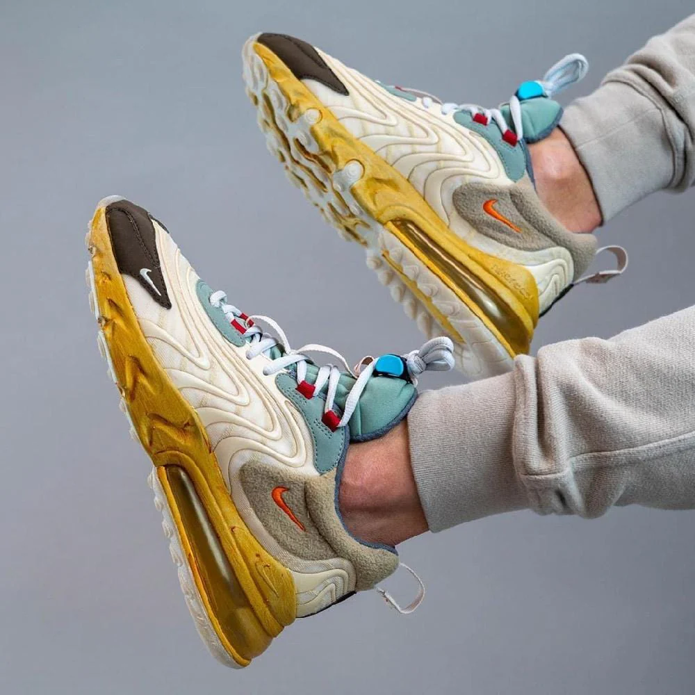 Travis Scott x Nike Air Max 270 React ENG 'Cactus Trails' - Image 6